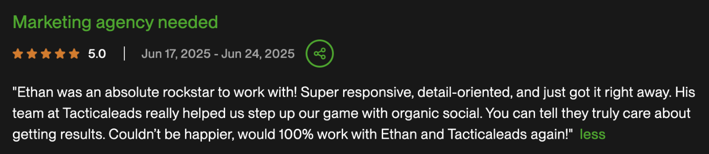 Client review 3