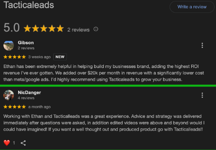 Client review 8